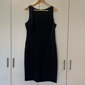 J Crew Navy Blue Sheath Dress Size 10